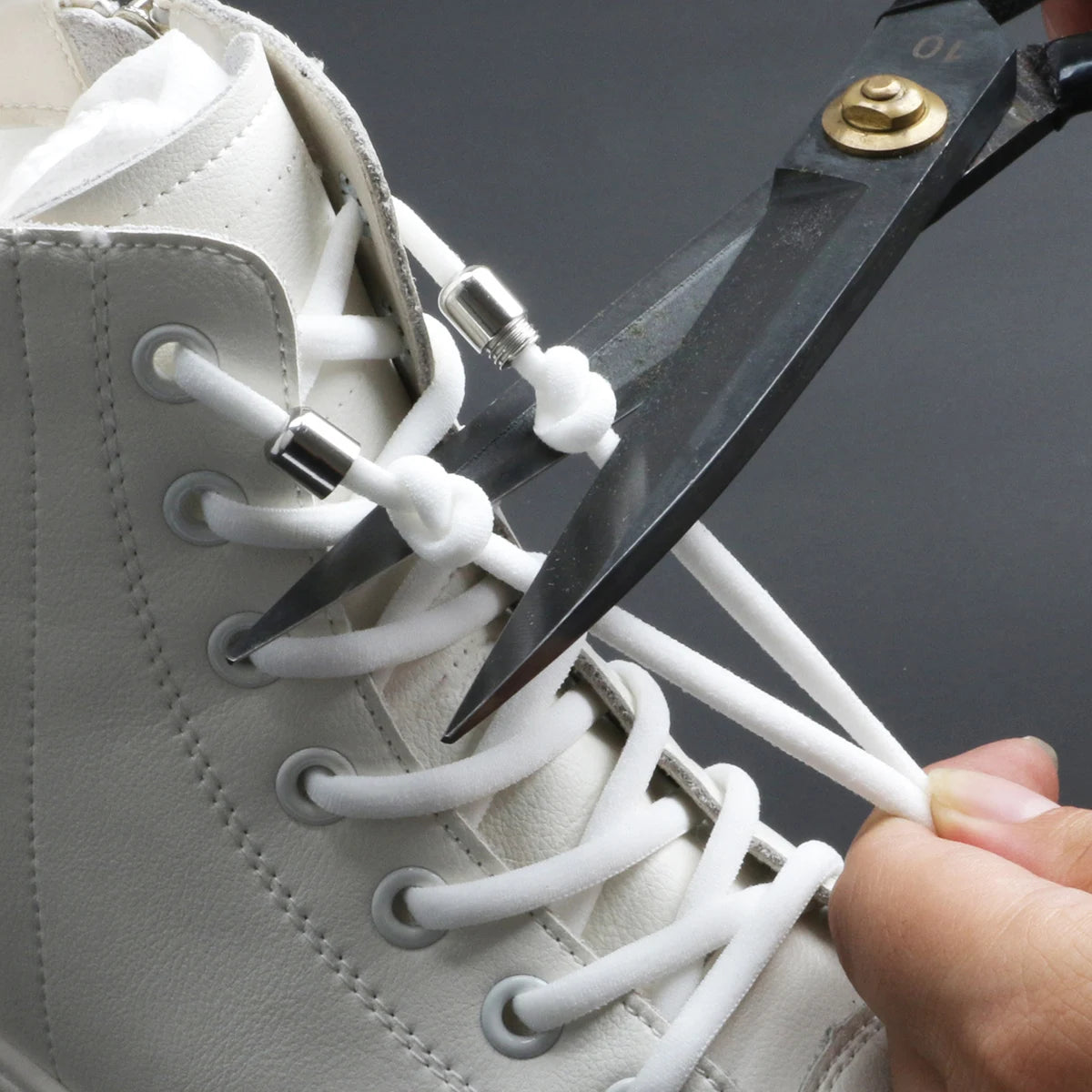 1pair Laces Closure, Metal Capsules,  Metal Capsule Lock, Lazy Metal Capsule Laces, Capsule Closure, Lazy Shoelaces for Trainers