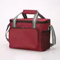 Large Insulated Lunch Bag Black Waterproof Leak-proof Thickened Handheld/Shoulder Carry Outdoor Picnic Lunch Bag