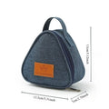 portable triangle insulation bag Rice and vegetable roll bag lunch bag milk sandwich egg breakfast bag insulation bag